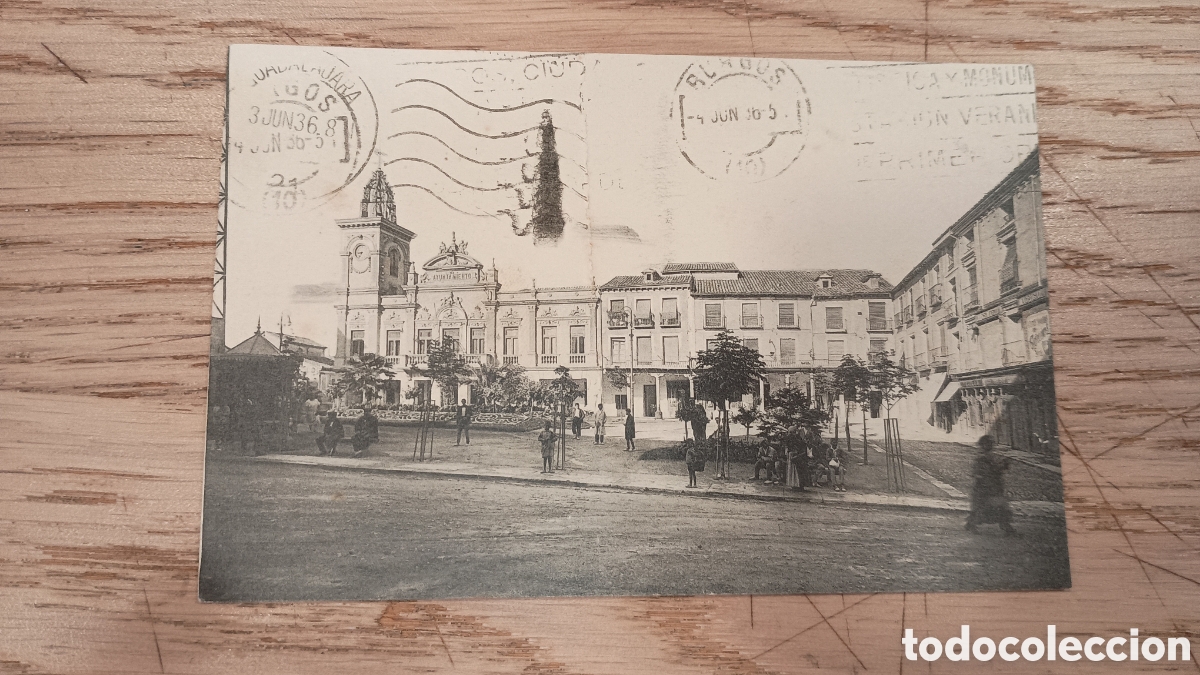 Postales: GUADALAJARA - PLAZA MAYOR - L. ROISIN FOT. BARCELONA
