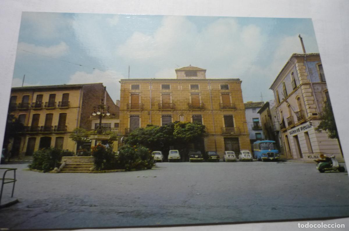 Postales: postal caudete pl.el carmen circulada cm