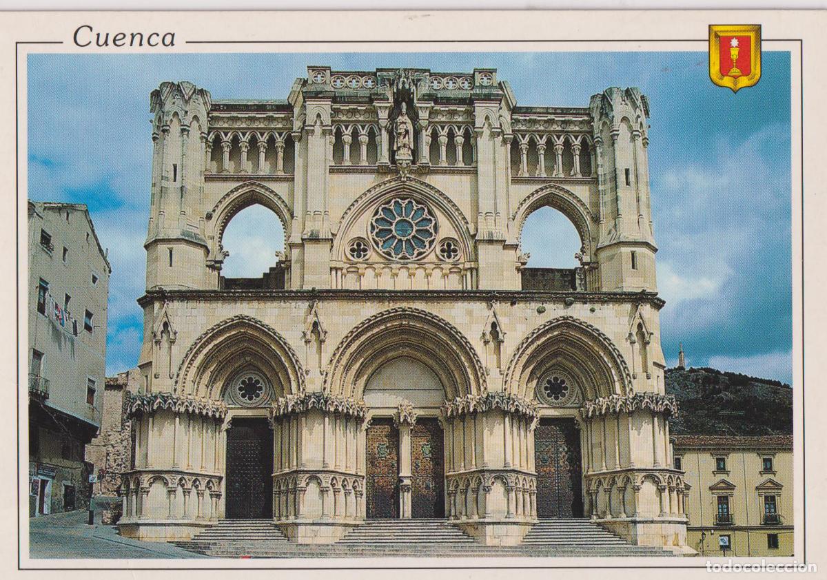 Postales: CUENCA, LA CATEDRAL - ESCUDO DE ORO N&ordm;16 - S/C