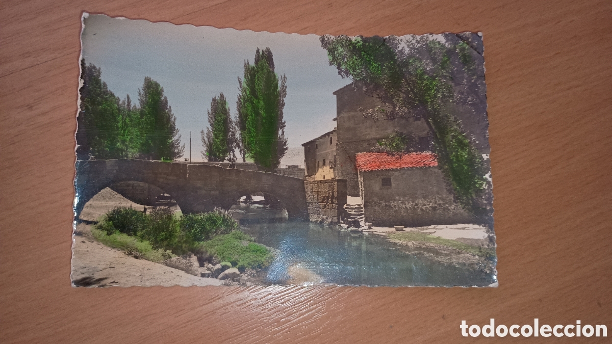 Postales: MOLINA DE ARAG&Oacute;N (GUADALAJARA) -; PAISAJE DEL R&Iacute;O GALLO - EXCLUSIVAS MIELGO - GARC&Iacute;A GARRABELLA
