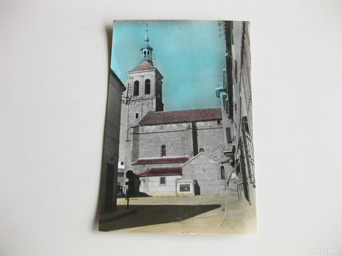 Postales: TARJETA POSTAL FOTOGR&Aacute;FICA DE MORA COLOREADA. IGLESIA. TOLEDO. CIRCULADA EN 1969