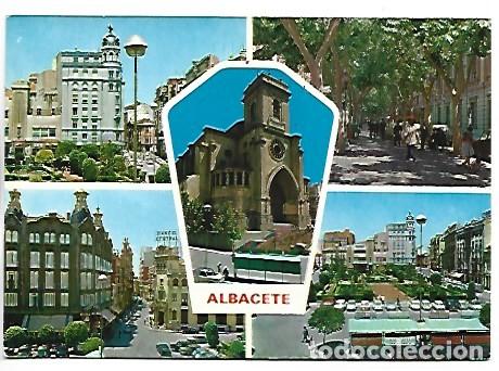 Postales: CINCO VISTAS DE ALBACETE