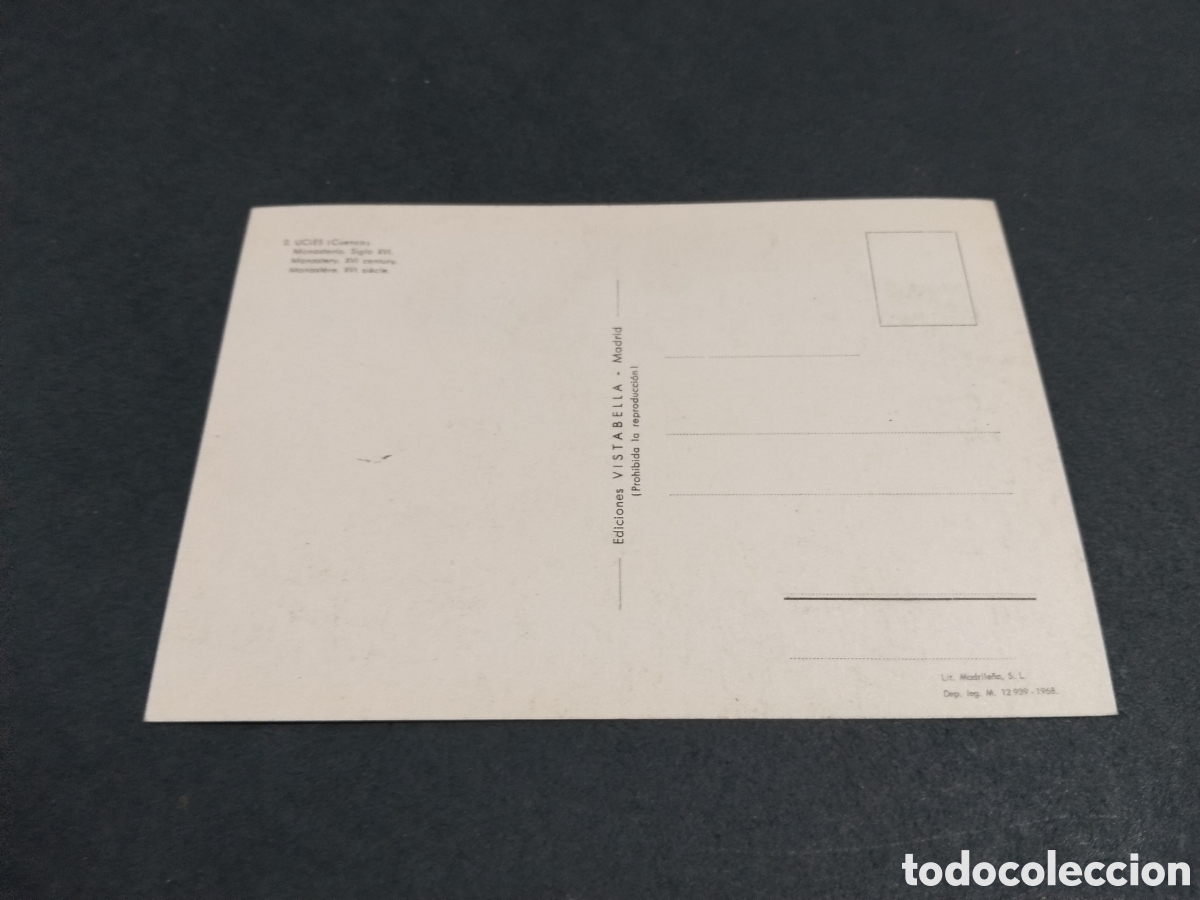 Postales: Postal Ucles monasterio castillo - Foto 2