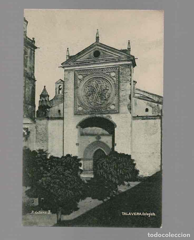 Postales: TARJETA POSTAL TALAVERA COLEGIATA. TOLEDO