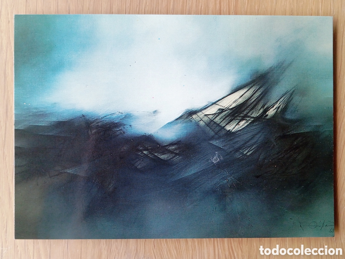 Postales: MUSEO ARTE ABSTRACTO DE CUENCA FERNANDO ZOBEL HOMENAJE A PATRICIO MONTOJO (1964)