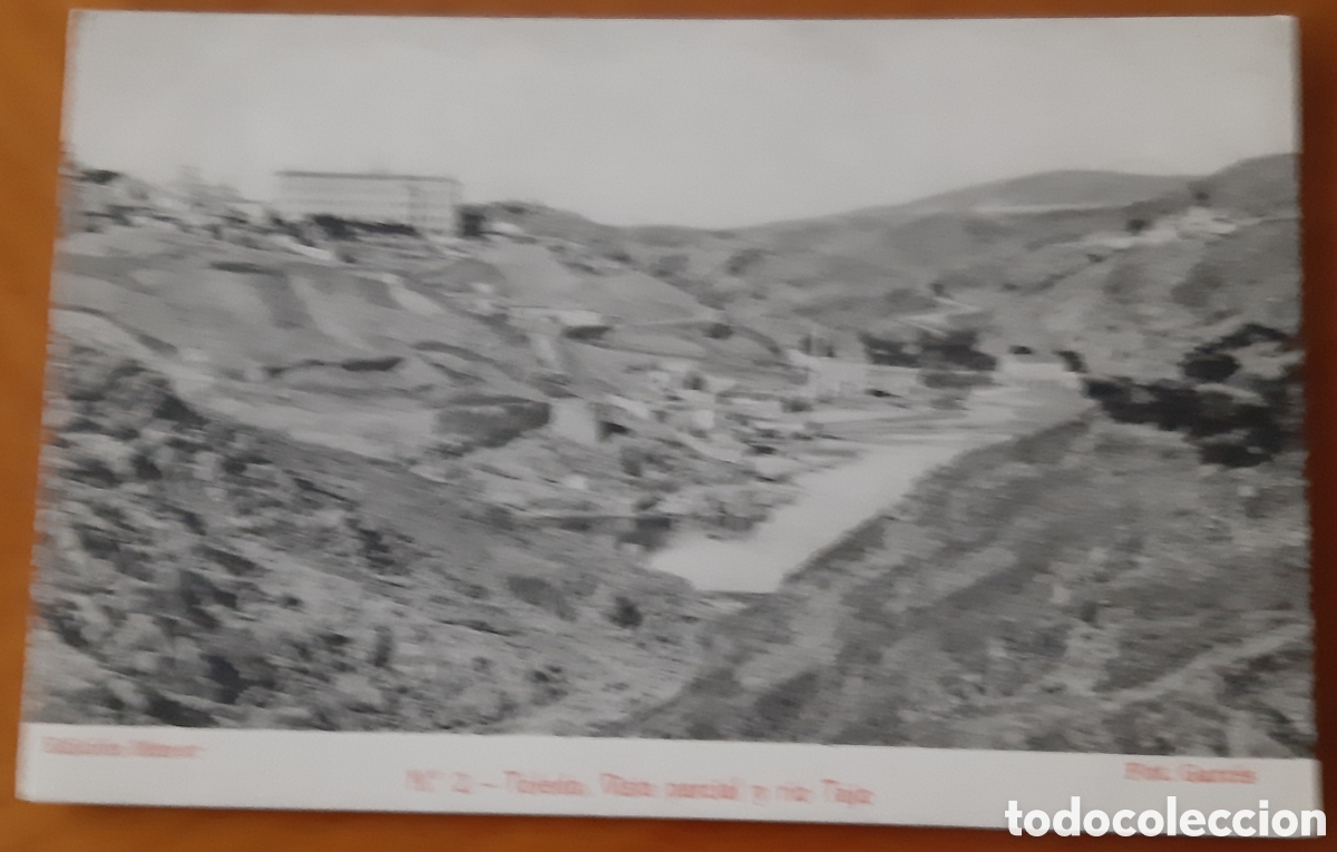 Postales: Postal Toledo. Vista parcial y r&iacute;o Tajo. Sin escribir. R10202