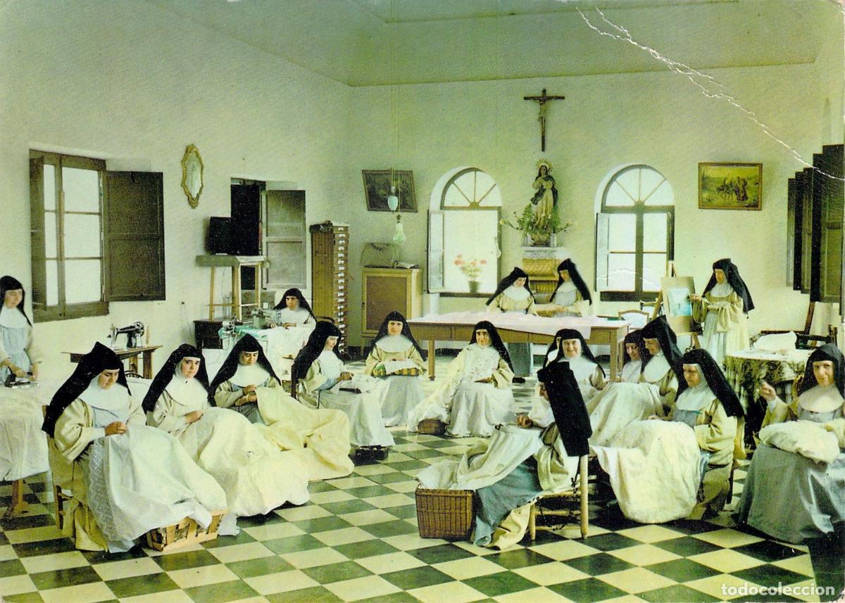 Postales: Postal de Toledo, Convento de la Concepci&oacute;n, sala de labores de las monjas