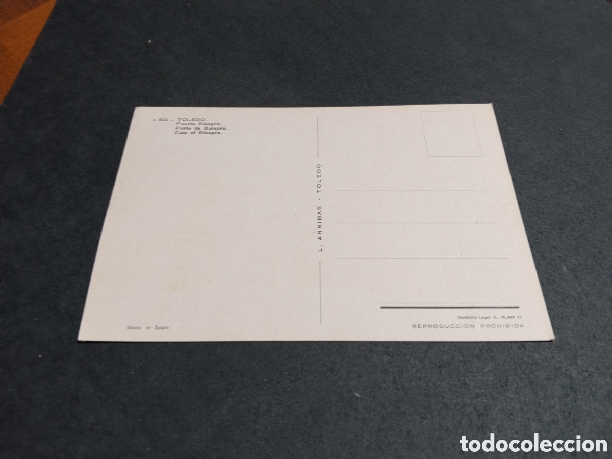 Postales: Postal Toledo.......... - Foto 2