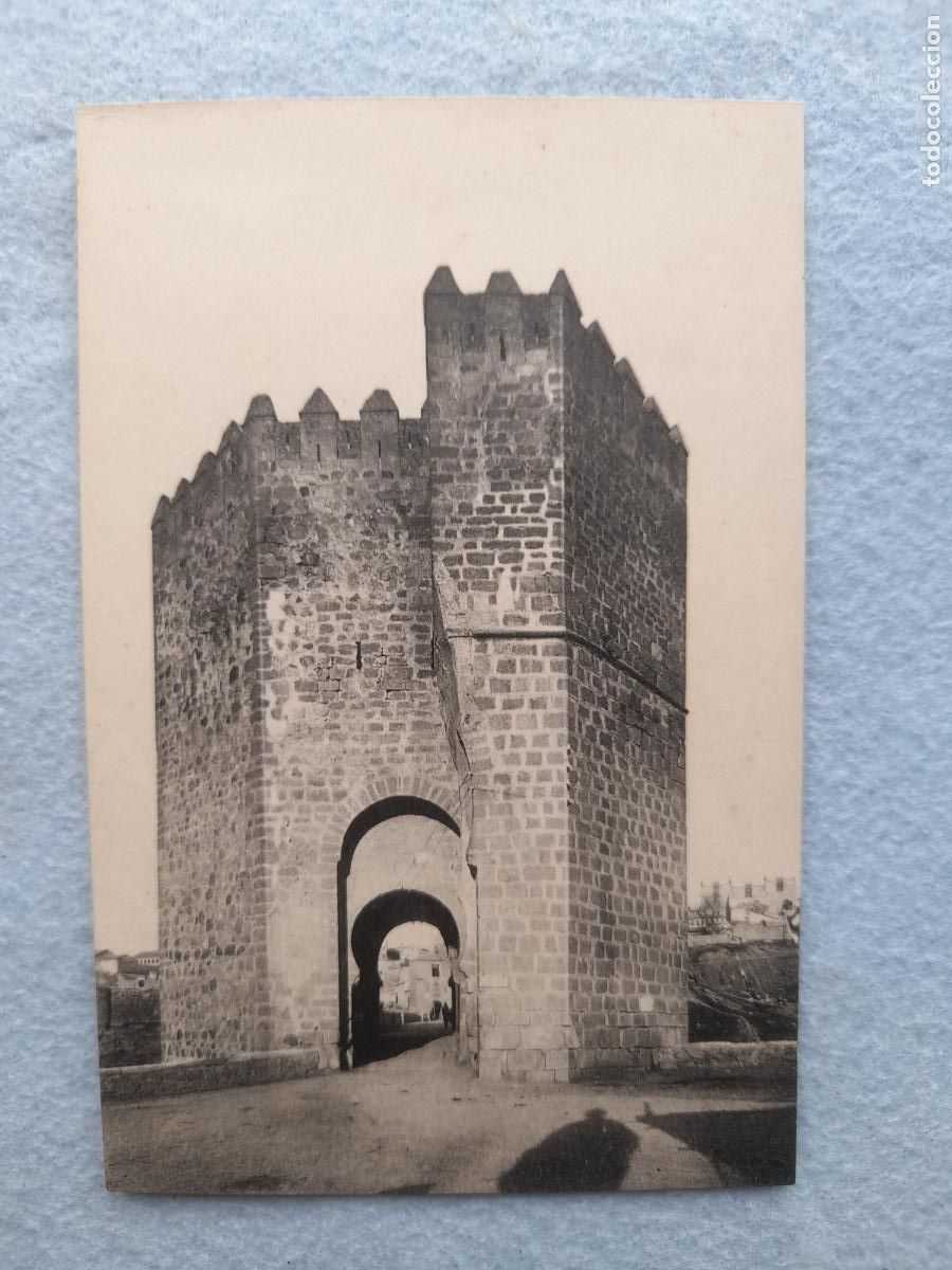 Postcards: Toledo. Puerta del Puente de San Mart&iacute;n.
