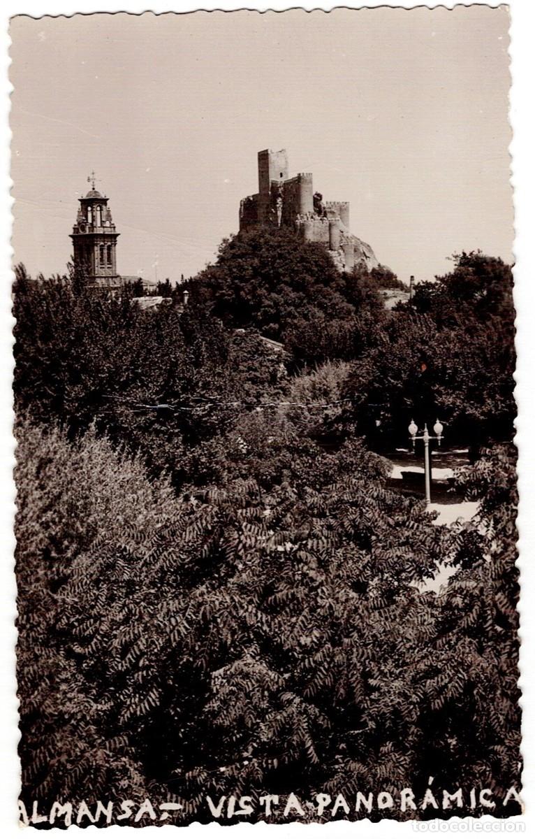 Postales: POSTAL DE ALMANSA (ALBACETE) CIRCULADA EN 1959