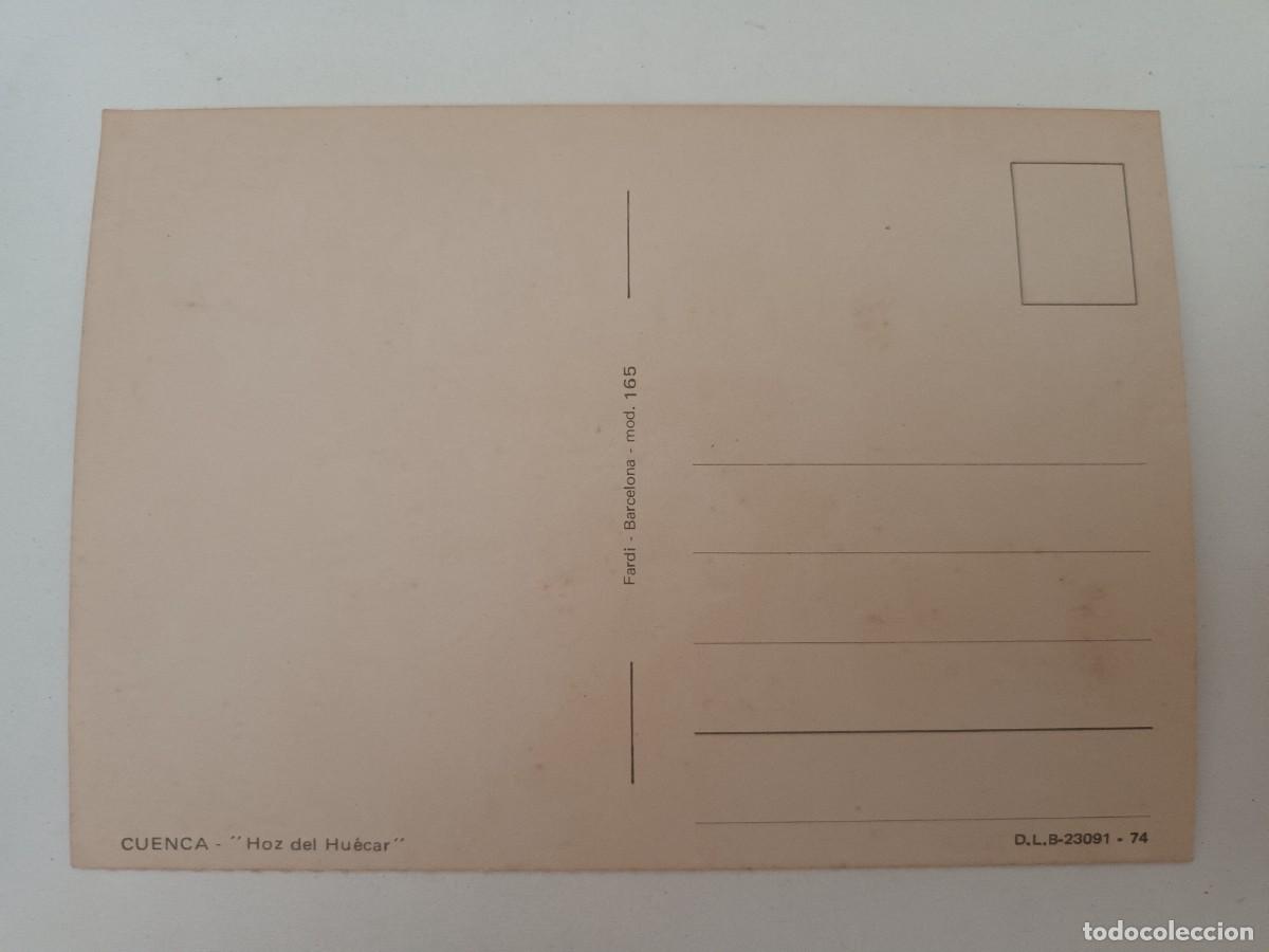 Postales: CUENCA. HOZ DEL HUECAR (1974) - Foto 2