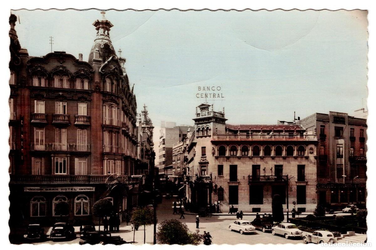 Postales: POSTAL ALBACETE, PLAZA DEL CAUDILLO (CIRCULADA