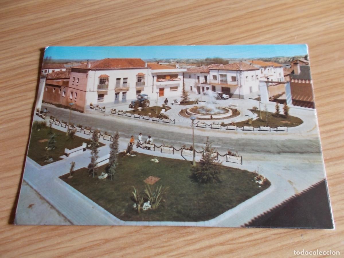 Postales: YUNQUERA DE HENARES -- GUADALAJARA -- VISTA PANORAMICA PLAZA DE CALVO SOTELO