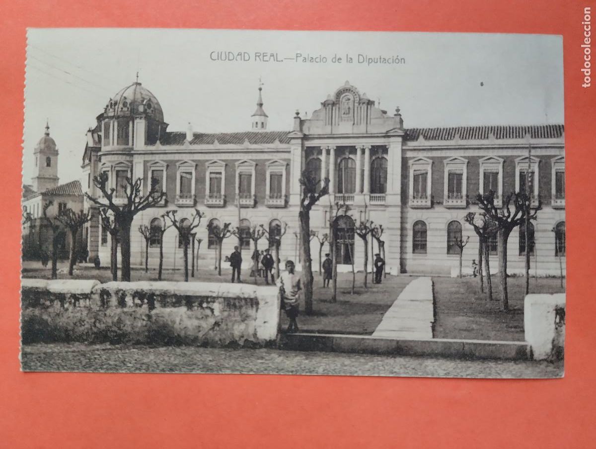 Postales: CIUDAD REAL PALACIO DE LA DIPUTACION. MUR.