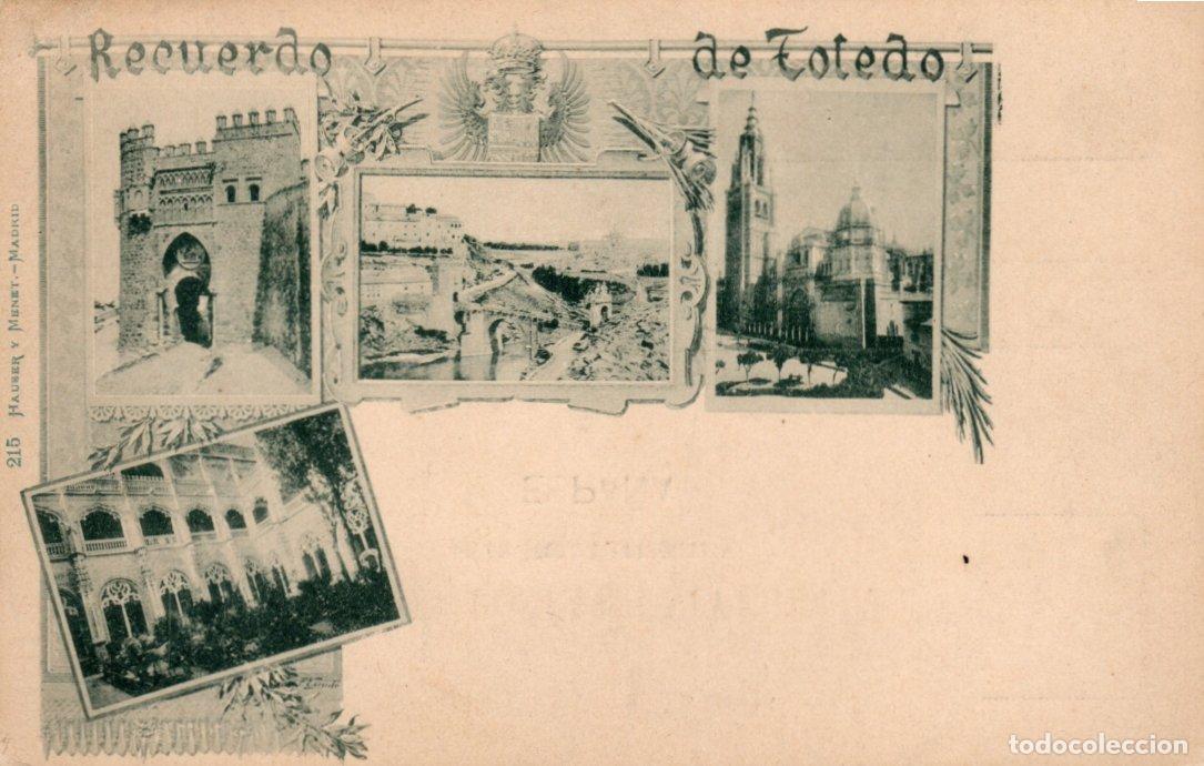 Postais: BONITA POSTAL - RECUERDO DE TOLEDO - 215 HAUSER Y MENET