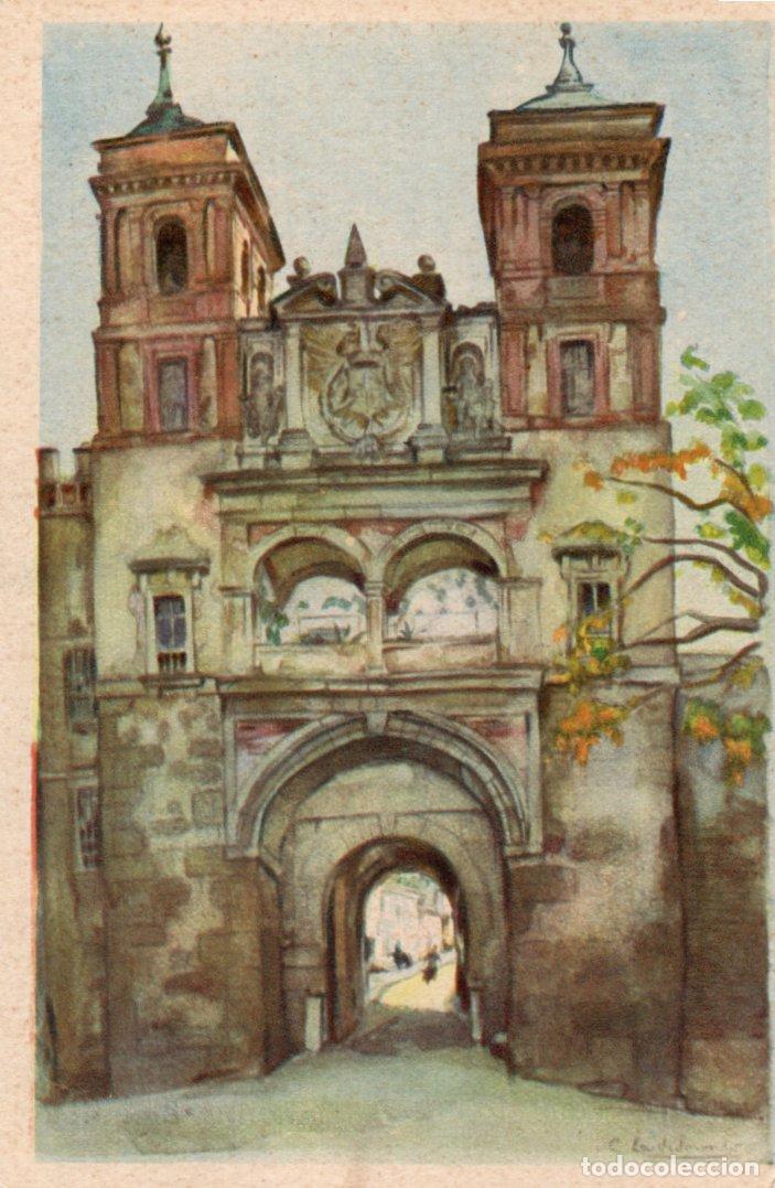 Postais: POSTAL TOLEDO - PUERTA DEL CAMBRON - EDICIONES DE ARTE - LABORDE Y LABAYEN