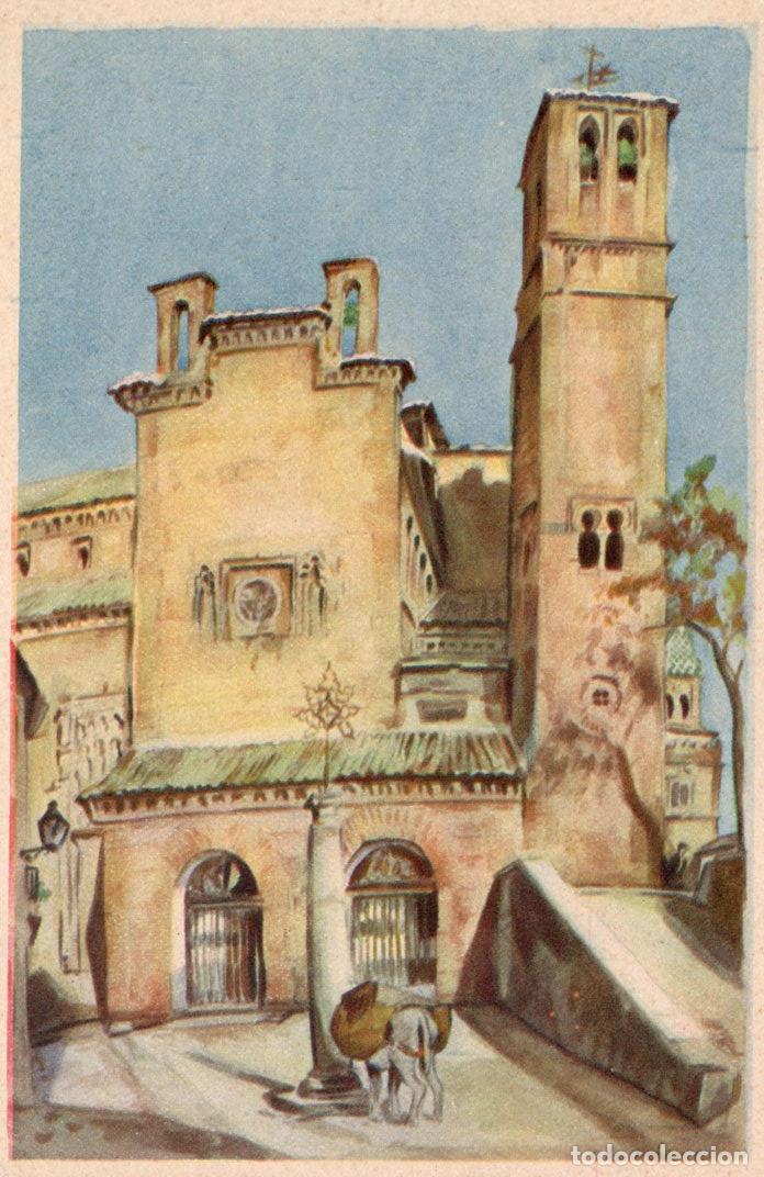 Postais: POSTAL TOLEDO - IGLESIA DE SANTIAGO EL ARRABAL - LABORDE Y LABAYEN