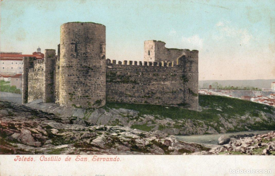 Postales: BONITA POSTAL - TOLEDO - CASTILLO DE SAN SERVANDO - PURGER Co. NUM. 2182