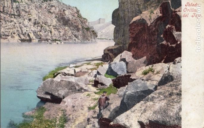 Postales: BONITA POSTAL - TOLEDO - ORILLAS DEL TAJO - PURGER Co. NUM. 2781