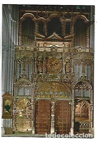 Cartes Postales: CATEDRAL, ORGANO Y PUERTA DEL EMPERADOR.- TOLEDO