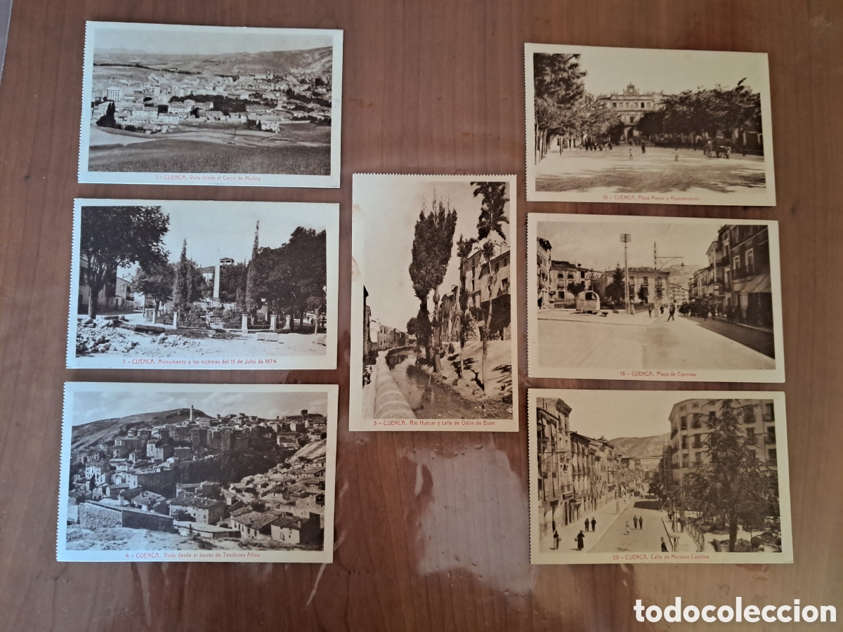 Postales: 7 postales antiguas Cuenca