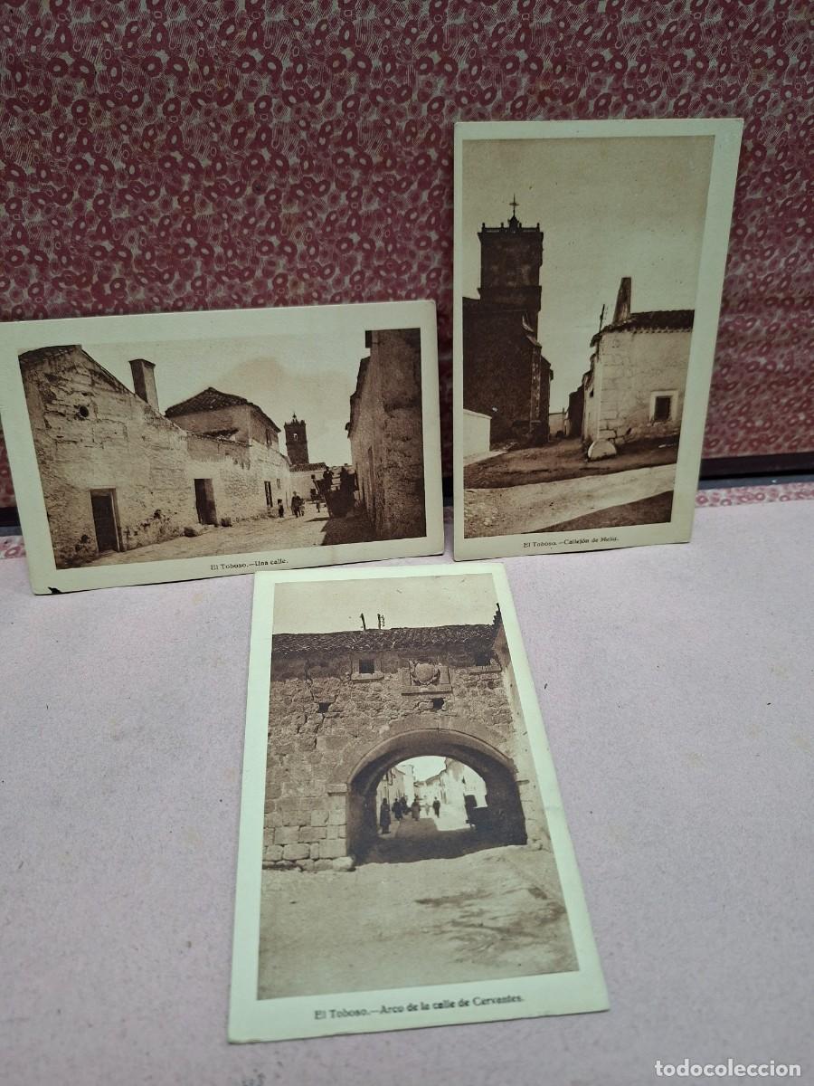 Postcards: ANTIGUAS POSTALES EL TOBOSO FOTO BELDA ALBACETE CASTILLA LA MANCHA