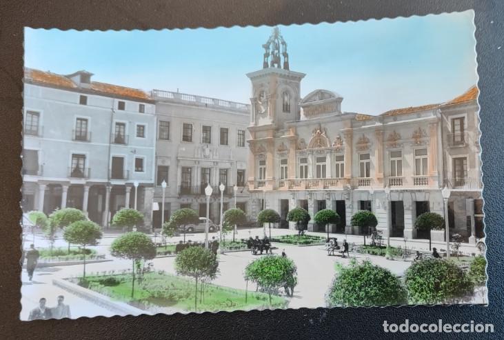 Postcards: GUADALAJARA, PLAZA DE JOSE ANTONIO Y AYUNTAMIENTO, POSTAL ANTIGUA, 14 X 9 CM APROX.