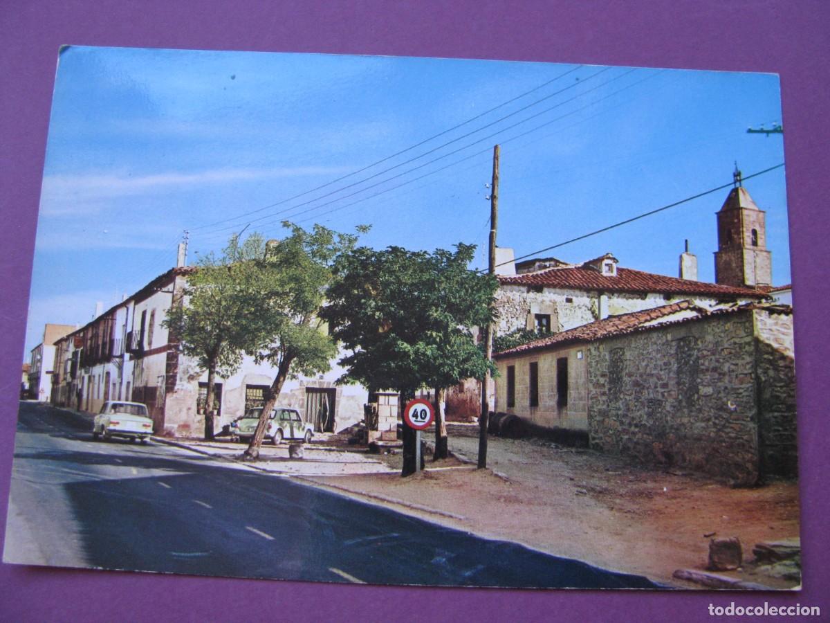 Cartes Postales: POSTAL DE ALCOLEA DEL PINAR. CALLE REAL. VISTABELLA. CIRCULADA