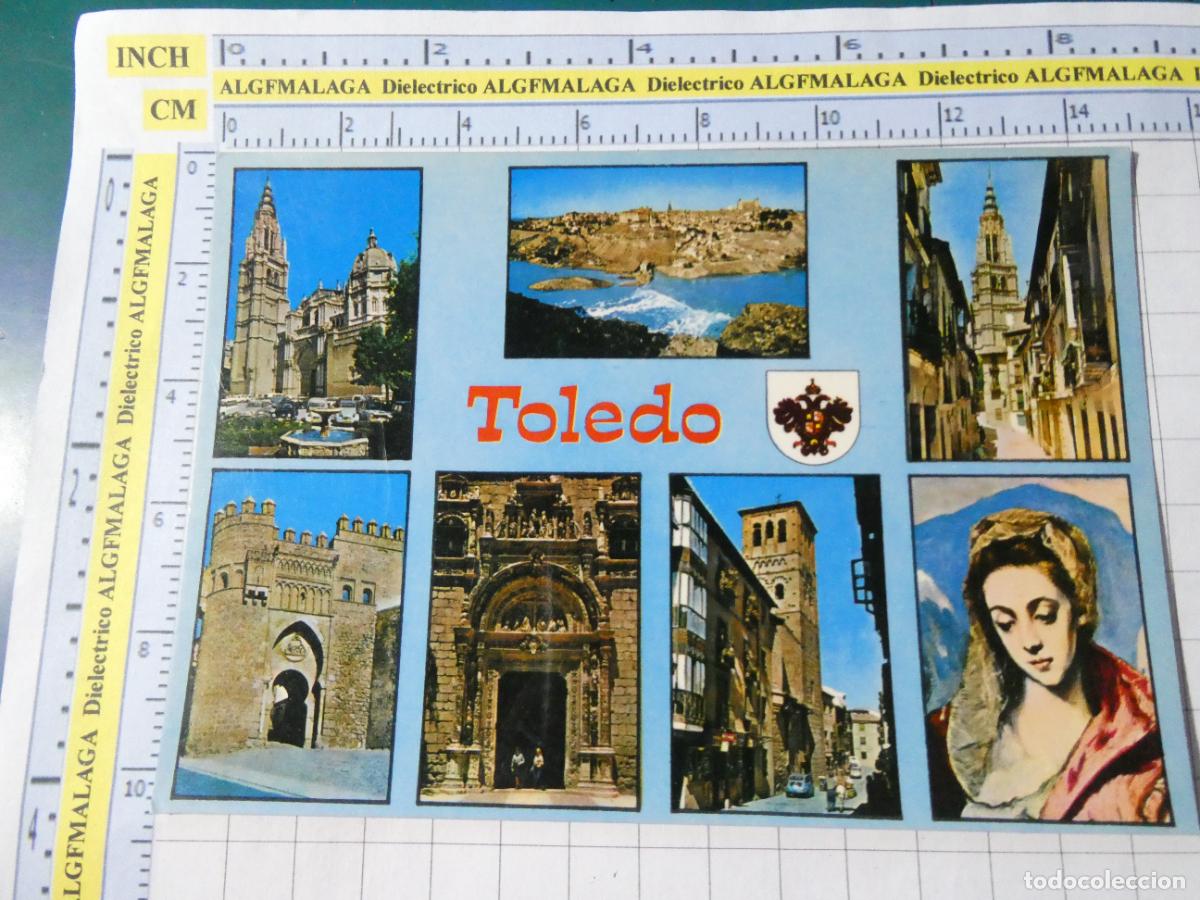 Cartes Postales: POSTAL DE TOLEDO A&Ntilde;O 1972. VISTAS 1951 ARRIBAS. 2711