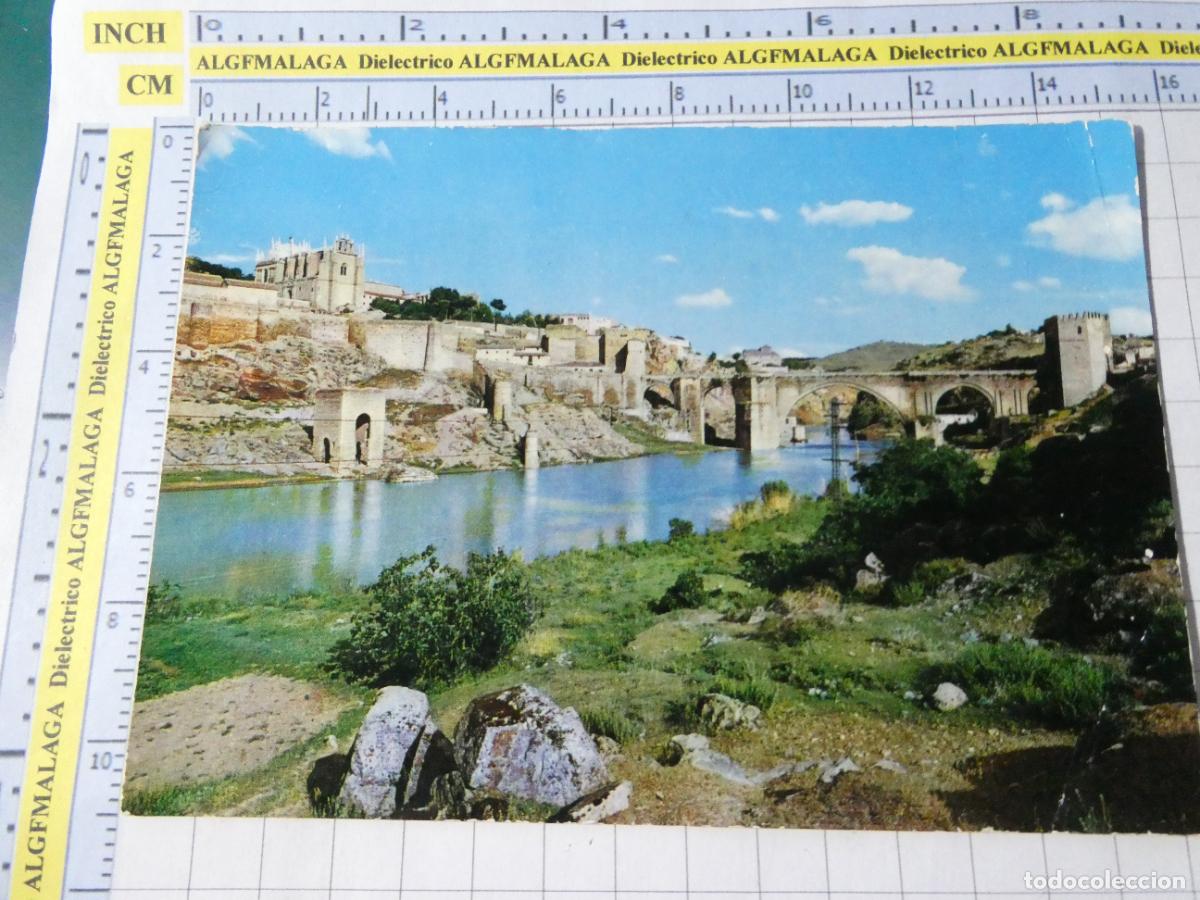 Cartes Postales: POSTAL DE TOLEDO A&Ntilde;O 1962 PUENTE SAN MART&Iacute;N RIO TAJO 2004 ARRIBAS. 2714
