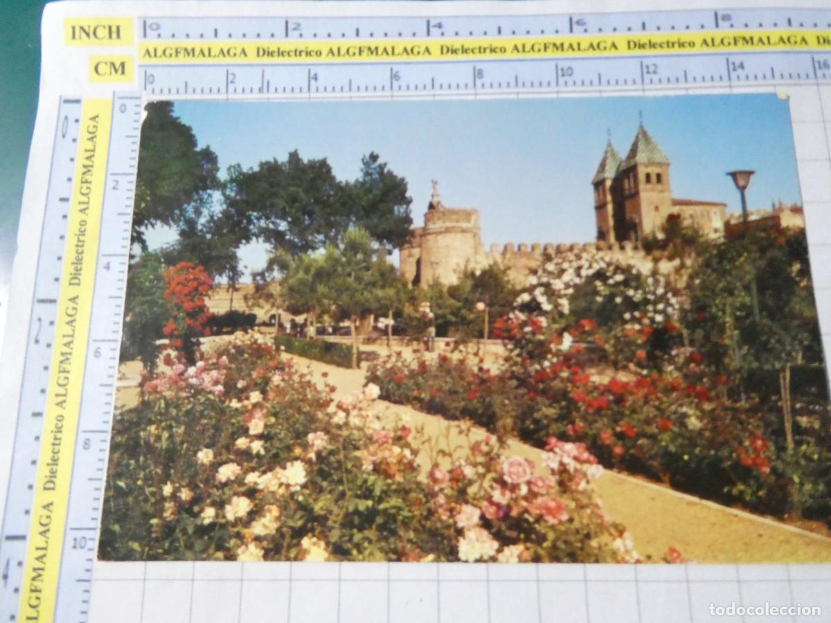 Cartes Postales: POSTAL DE TOLEDO A&Ntilde;O 1963 LA ROSALEDA Y PUERTA DE VISAGRA . ARRIBAS. 2718