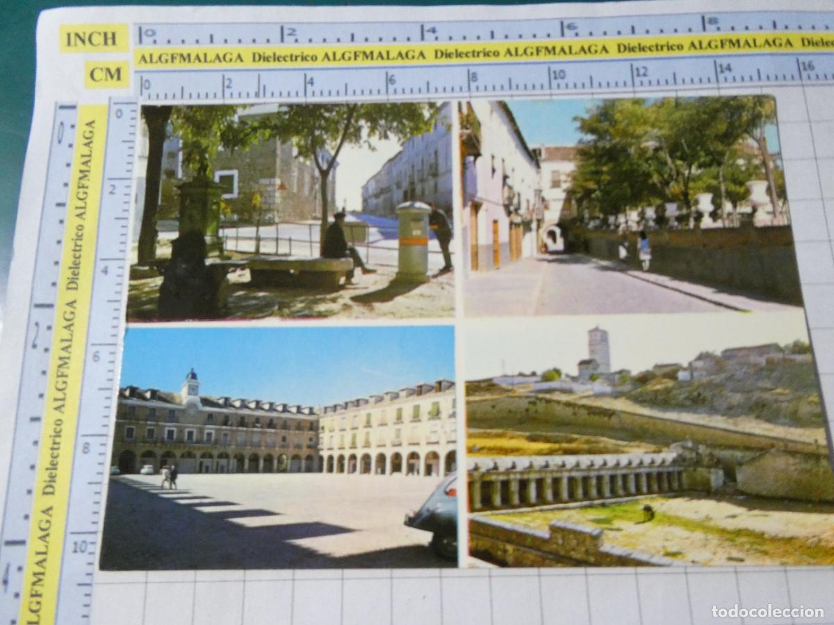 Cartes Postales: POSTAL DE TOLEDO A&Ntilde;O 1968. OCA&Ntilde;A CASA CUARTEL CALLE ROBERTO OCHOA, PLAZA MAYOR, FUENTE 2721