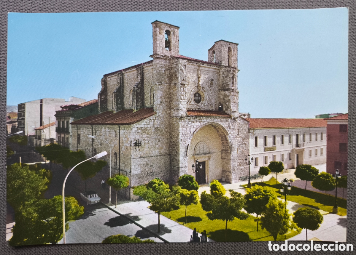 Postales: GUADALAJARA IGLESIA SAN GIN&Eacute;S POSTAL COLOREADA C. 1975