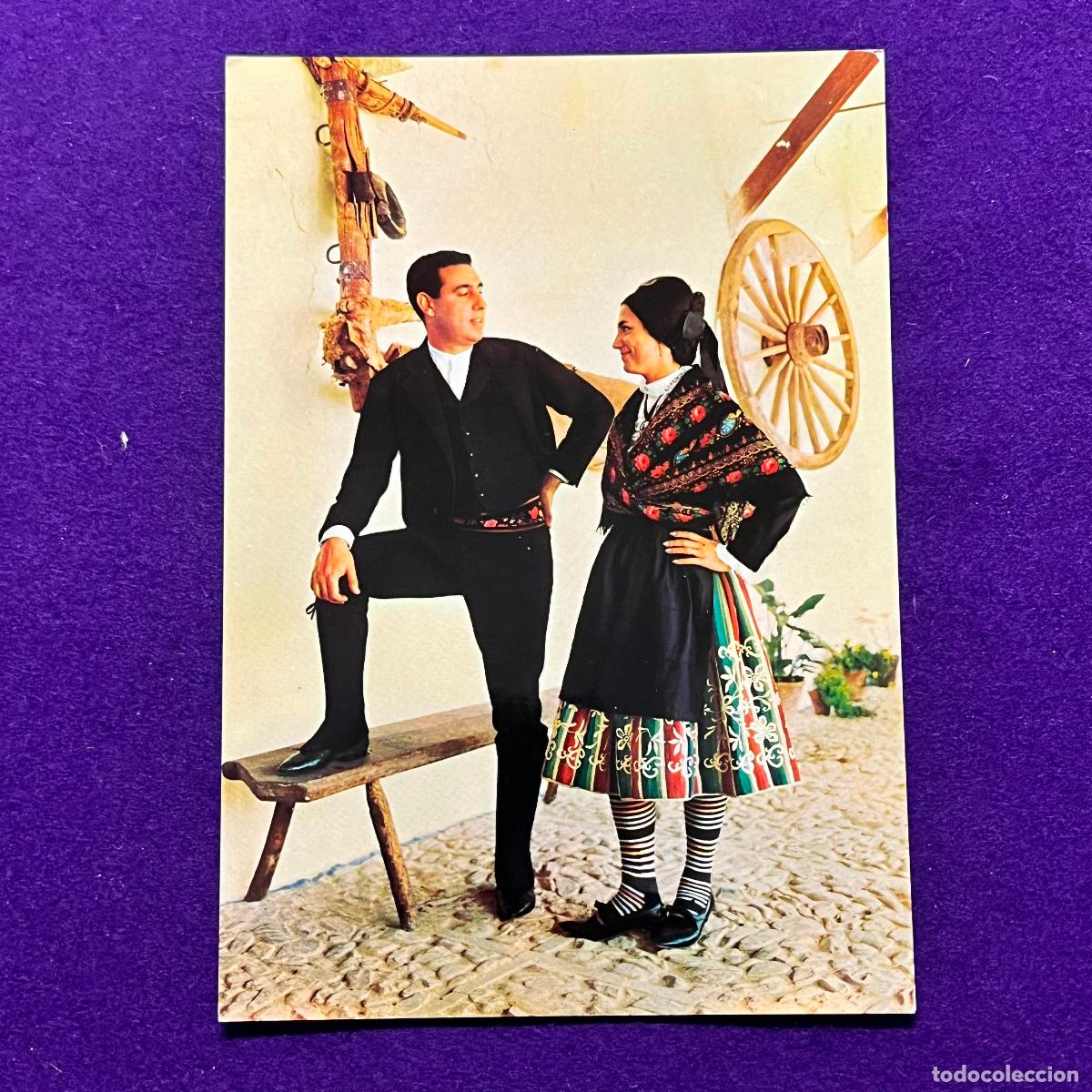 Postales: POSTAL DE CANCIONES Y DANZAS DE ESPA&Ntilde;A DE LA SECCION FEMENINA. CIUDAD REAL. TRAJE TIPICO DE FIESTA.