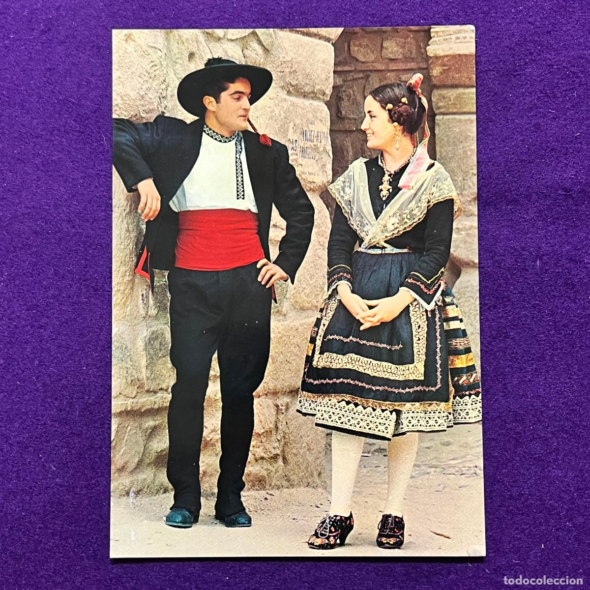 Postales: POSTAL DE CANCIONES Y DANZAS DE ESPA&Ntilde;A DE LA SECCION FEMENINA. TOLEDO. TRAJE TIPICO DE NAVALCAN.