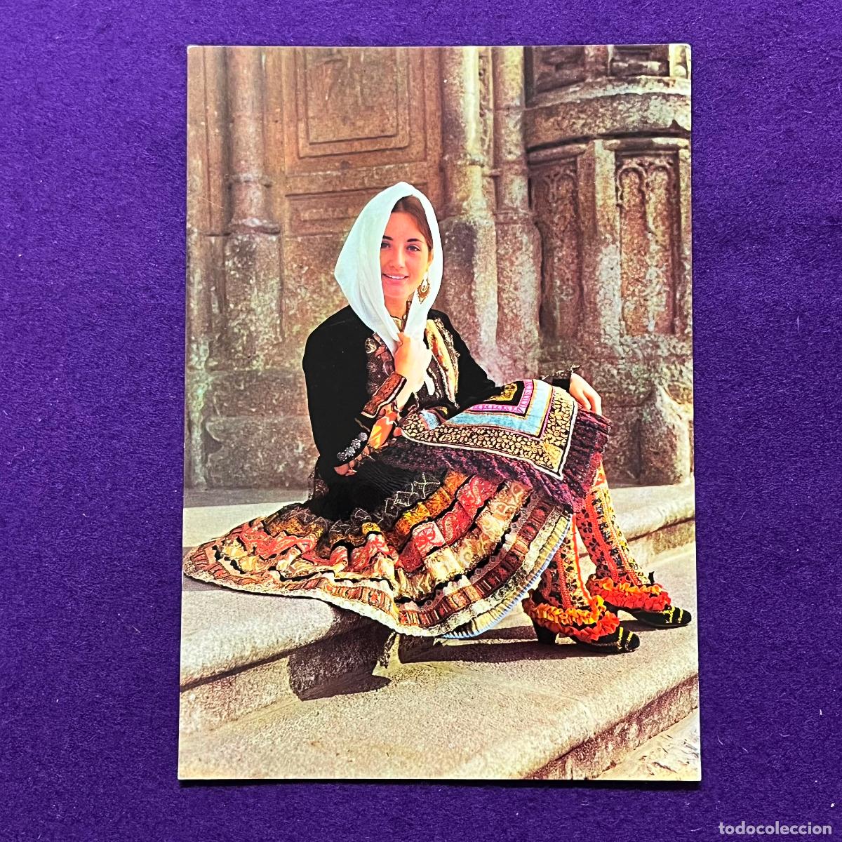 Postales: POSTAL DE CANCIONES Y DANZAS DE ESPA&Ntilde;A DE LA SECCION FEMENINA. TOLEDO. TRAJE TIPICO.