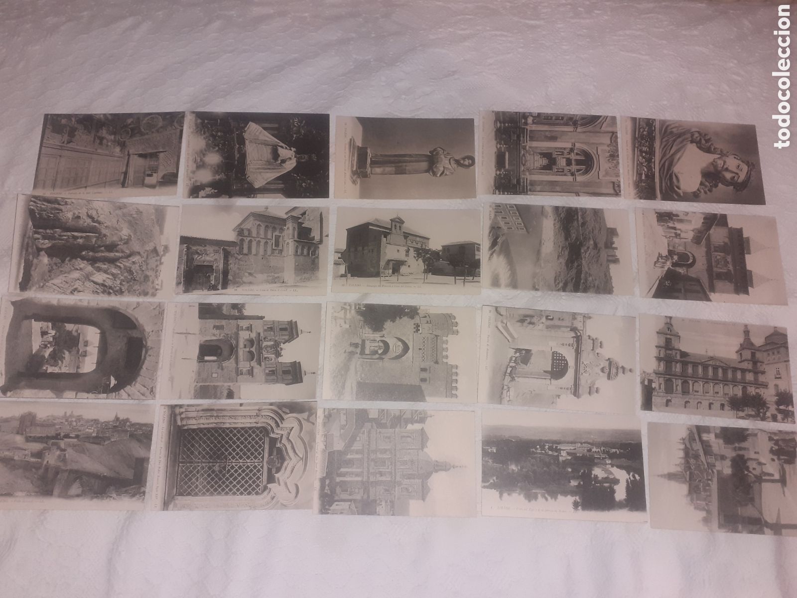 Postales: EXCELENTE LOTE DE 20 POSTALES DE TOLEDO. A&Ntilde;OS 20. SIN USAR. PERFECTAS. FALTAS A 15 EUROS