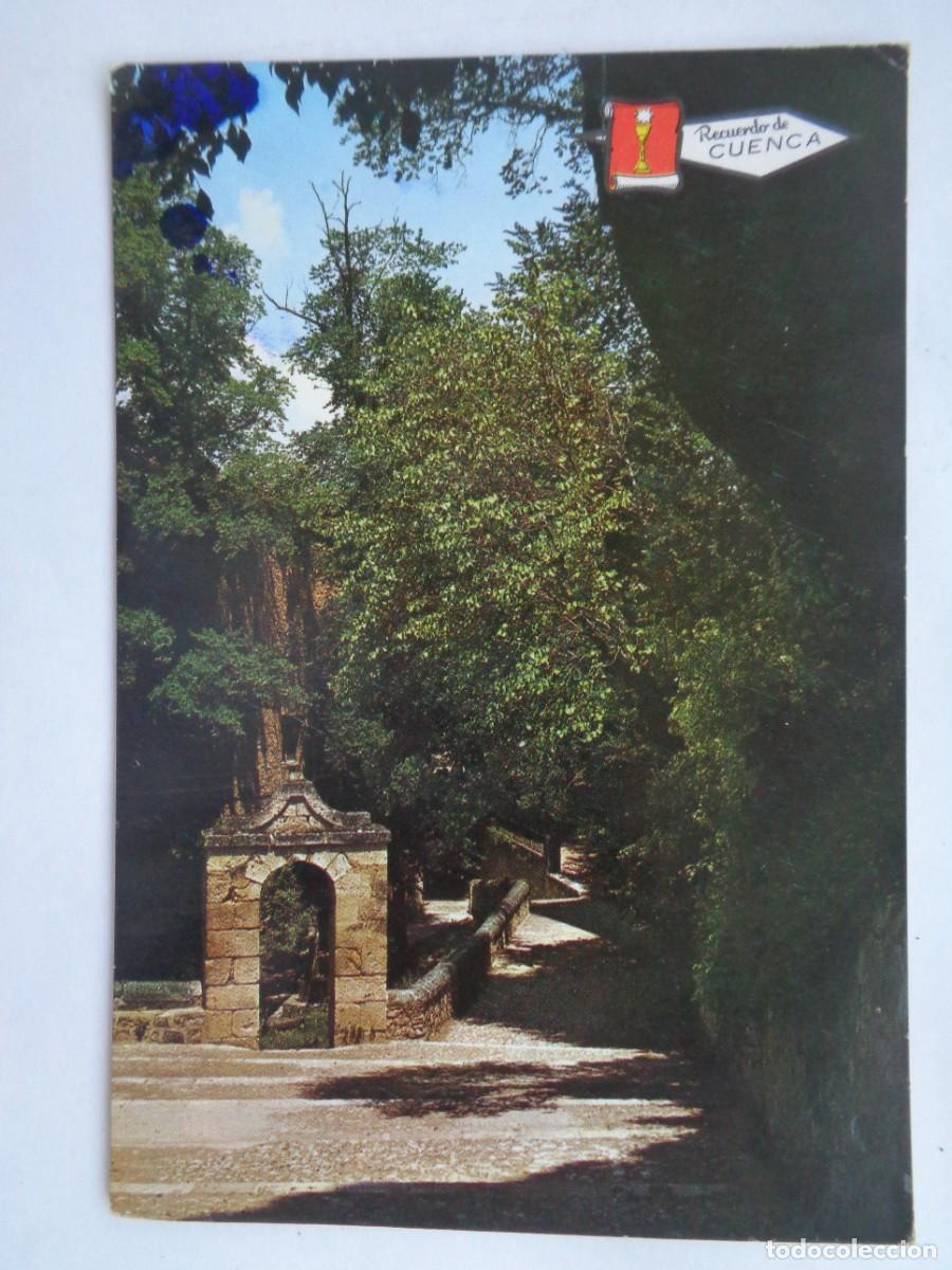 Postales: POSTAL DE CUENCA : BAJADA A LA ERMITA ANGUSTIAS . A&Ntilde;OS 60
