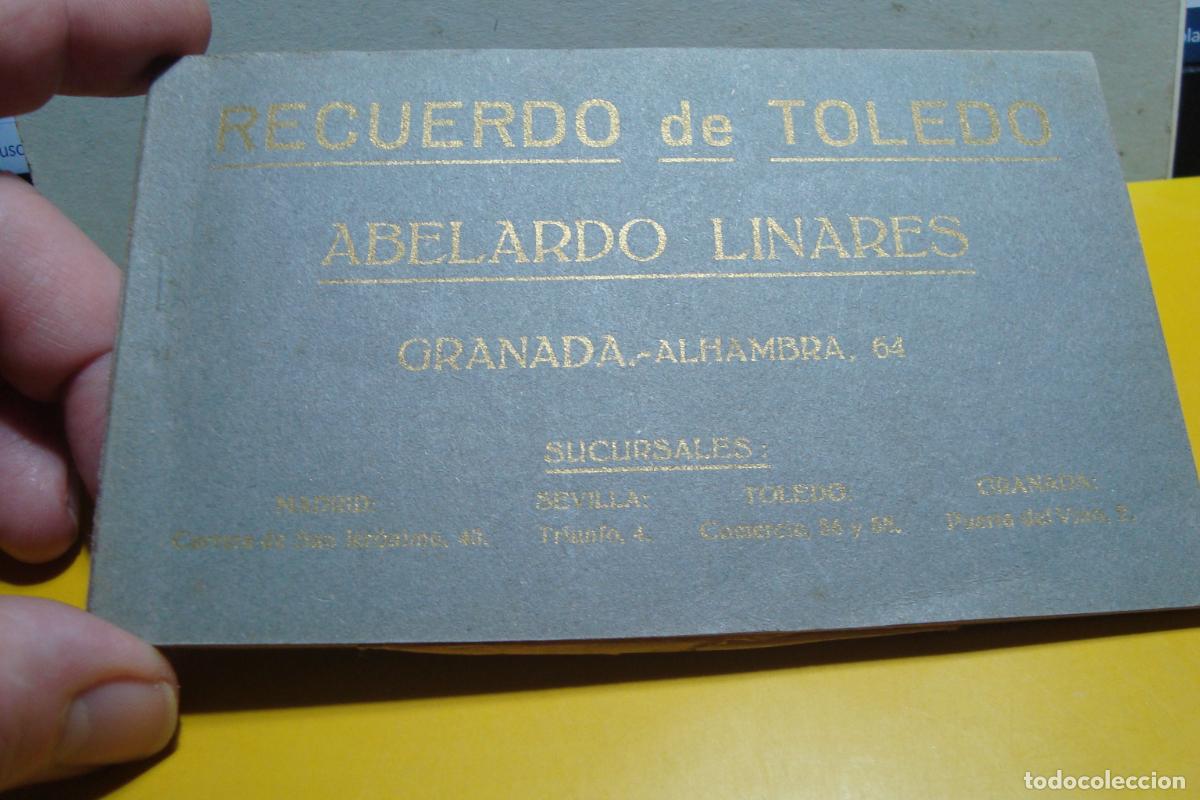 Postales: ANTIGUO LIBRITO BLOC 14 POSTALES. RECUERDO TOLEDO. ABELARDO LINARES