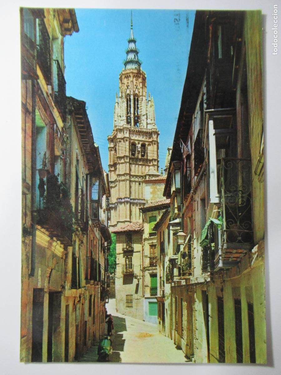 Postales: Toledo - Calle de Santa Isabel - Circulada