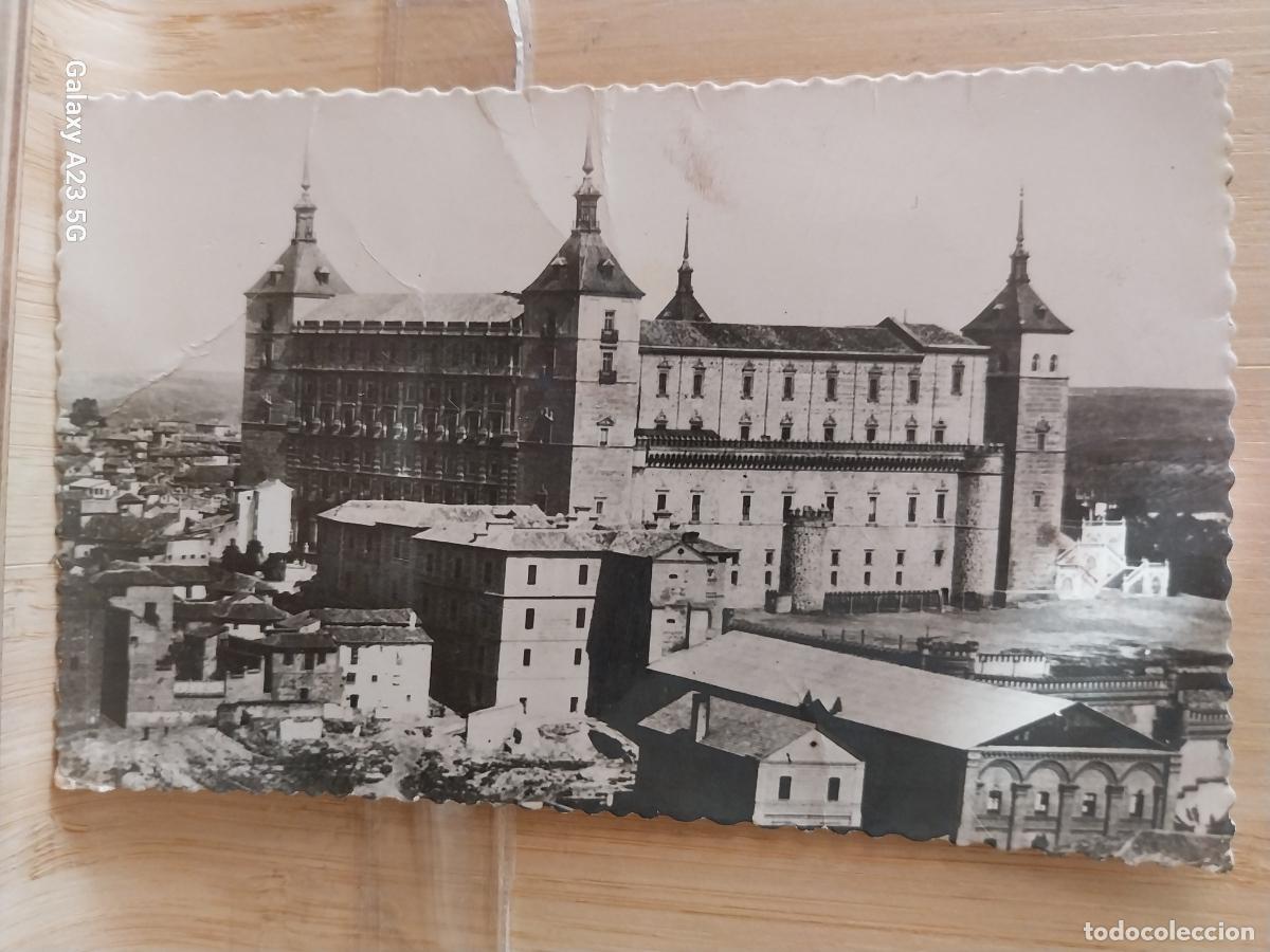 Postales: ALCAZAR ANTES DEL ASEDIO A&Ntilde;O 1955 TOLEDO CIRCULADA