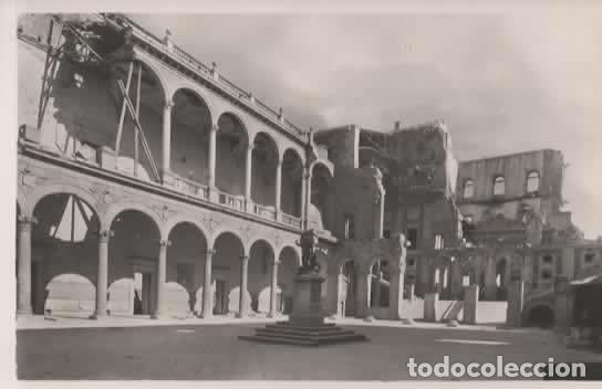 Postales: TOLEDO SIN ESCRIBIR PATIO DE EL ALCAZAR