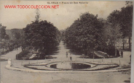 Postais: TARJETA POSTAL DE AVILA N&ordm;13.- PASEO DE SAN ANTONIO