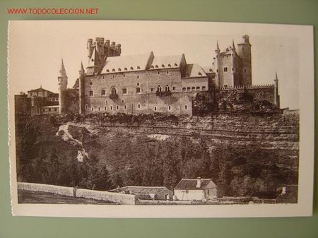 Postales: SEGOVIA EL ALCAZAR - Foto 1