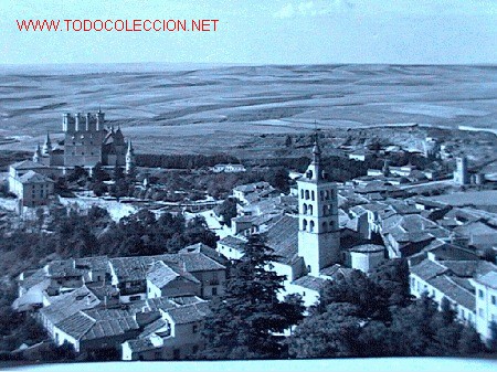 Postales: POSTAL DE SEGOVIA DE LOS 50 - Foto 1