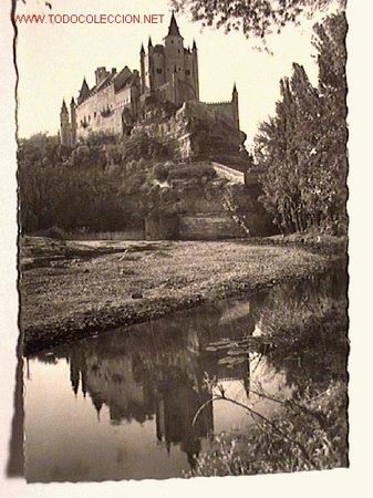 Postales: POSTAL DEL ALC&Aacute;ZAR DE SEGOVIA DE GARRABELLA