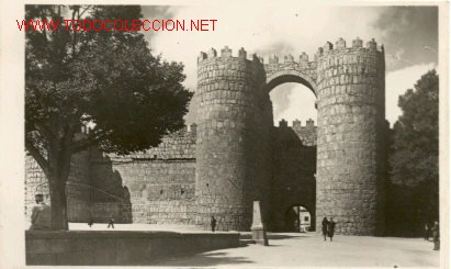 Postales: ANTIGUA POSTAL DE AVILA DE LOS A&Ntilde;OS 50