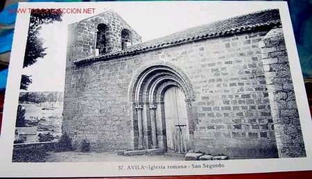 Postales: ANTIGUA POSTAL DE AVILA - SAN SEGUNDO (IGLESIA ROMANA)