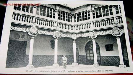 Postales: ANTIGUA POSTAL DE AVILA - PALACIO DE POLENTINOS