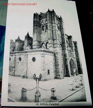 Postkarten: ANTIGUA POSTAL DE AVILA - CATEDRAL  - FOTO ROISIN